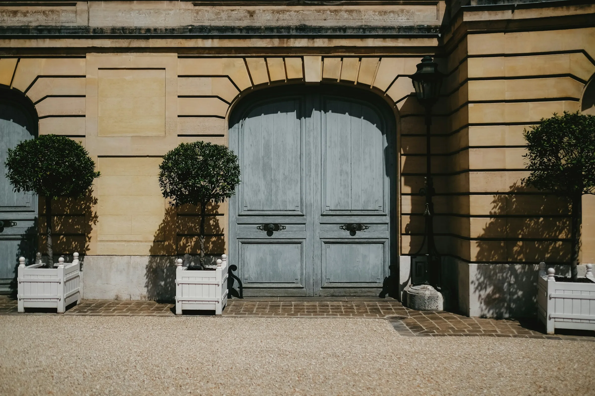 Main courtyard of a Parisian mansion
